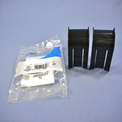 Leviton 49265-CR1 Black Versi-Duct Patch Cord Cable Bend Radius Organizer Router