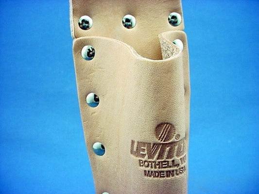 Leviton 7"-Long Thick Leather Belt Holster for Inductive Speaker Probe 49561-LCC