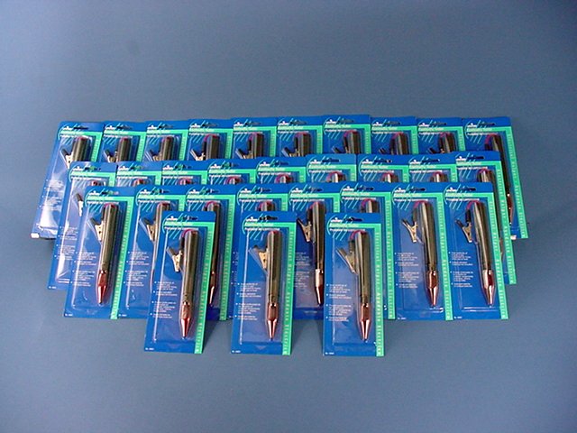 Leviton 49661 Battery Operated Electrical Continuity Tester Alligator Clip 30pcs