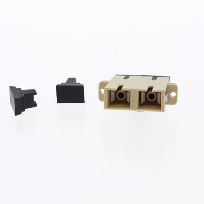 SC Duplex Fiber Optic Uplink Adapter Jack for Rack Mount Patch Panels 49884-BAD