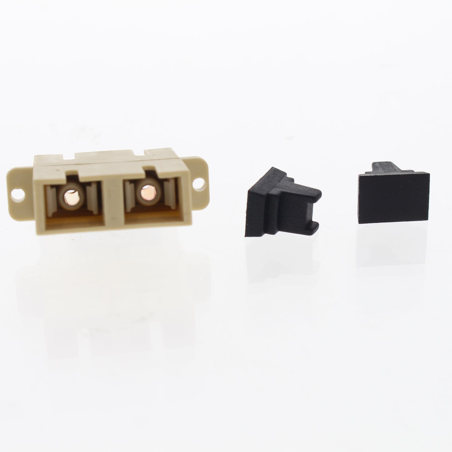 SC Duplex Fiber Optic Uplink Adapter Jack for Rack Mount Patch Panels 49884-BAD