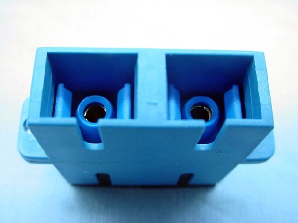 SC Duplex Fiber Optic Uplink Adapter Jack for Rack Mount Patch Panels 49884-MAD