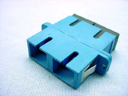 SC Duplex Fiber Optic Uplink Adapter Jack for Rack Mount Patch Panels 49884-MAD