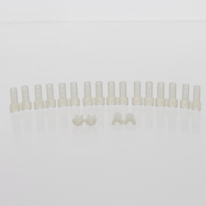 Leviton 49885-SLV Nylon Retention Sleeve Multimode Thread-Lock Connectors 10pcs