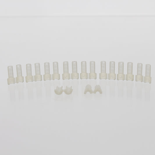 Leviton 49885-SLV Nylon Retention Sleeve Multimode Thread-Lock Connectors 10pcs