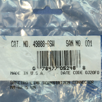 Leviton MT-RJ Fiber Optic Jack Connector Spectro-Link Workstation 49888-6SW