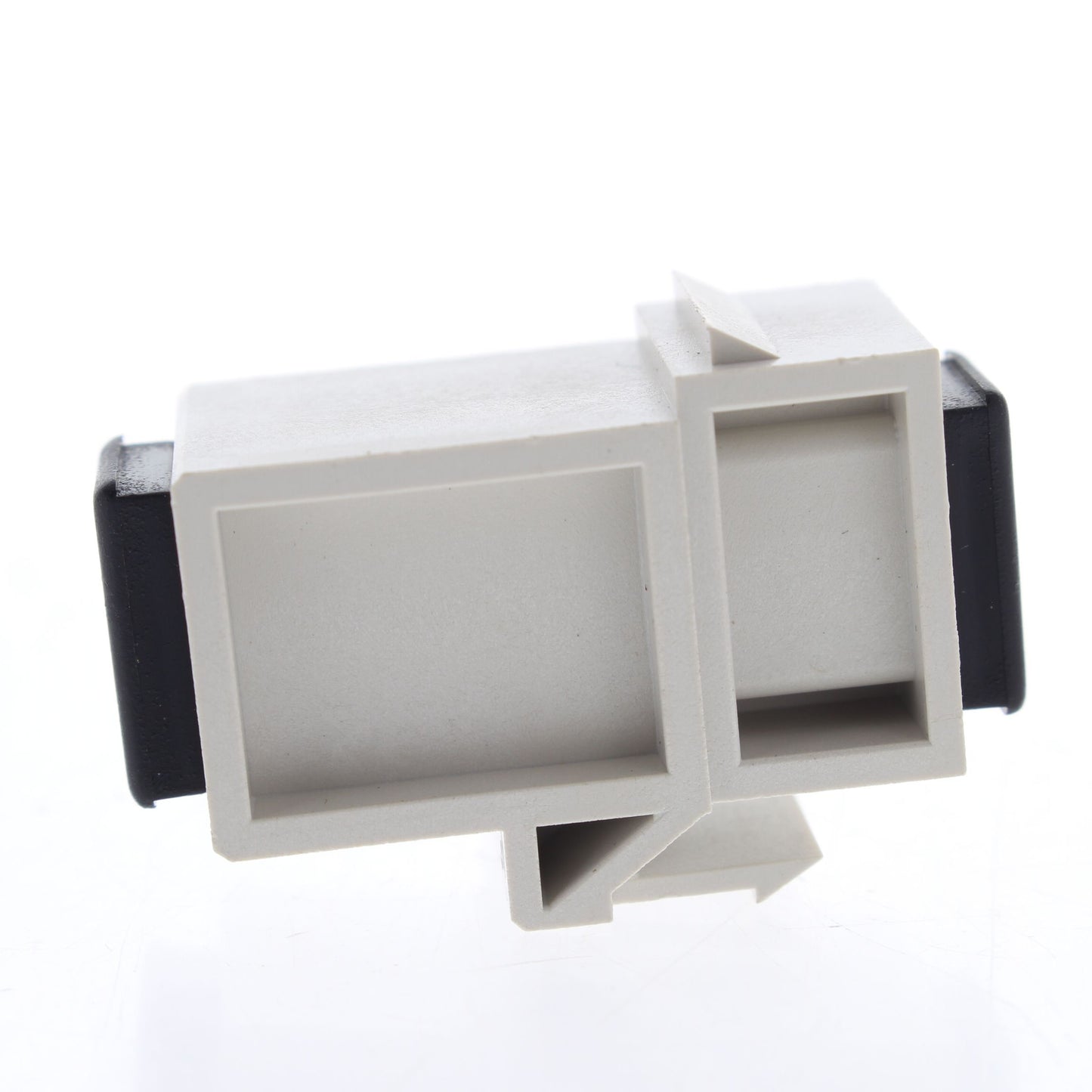 Leviton 49889-KMA Almond Spectro-Link Keystone Fiber Optic Jack Adapter Multimod