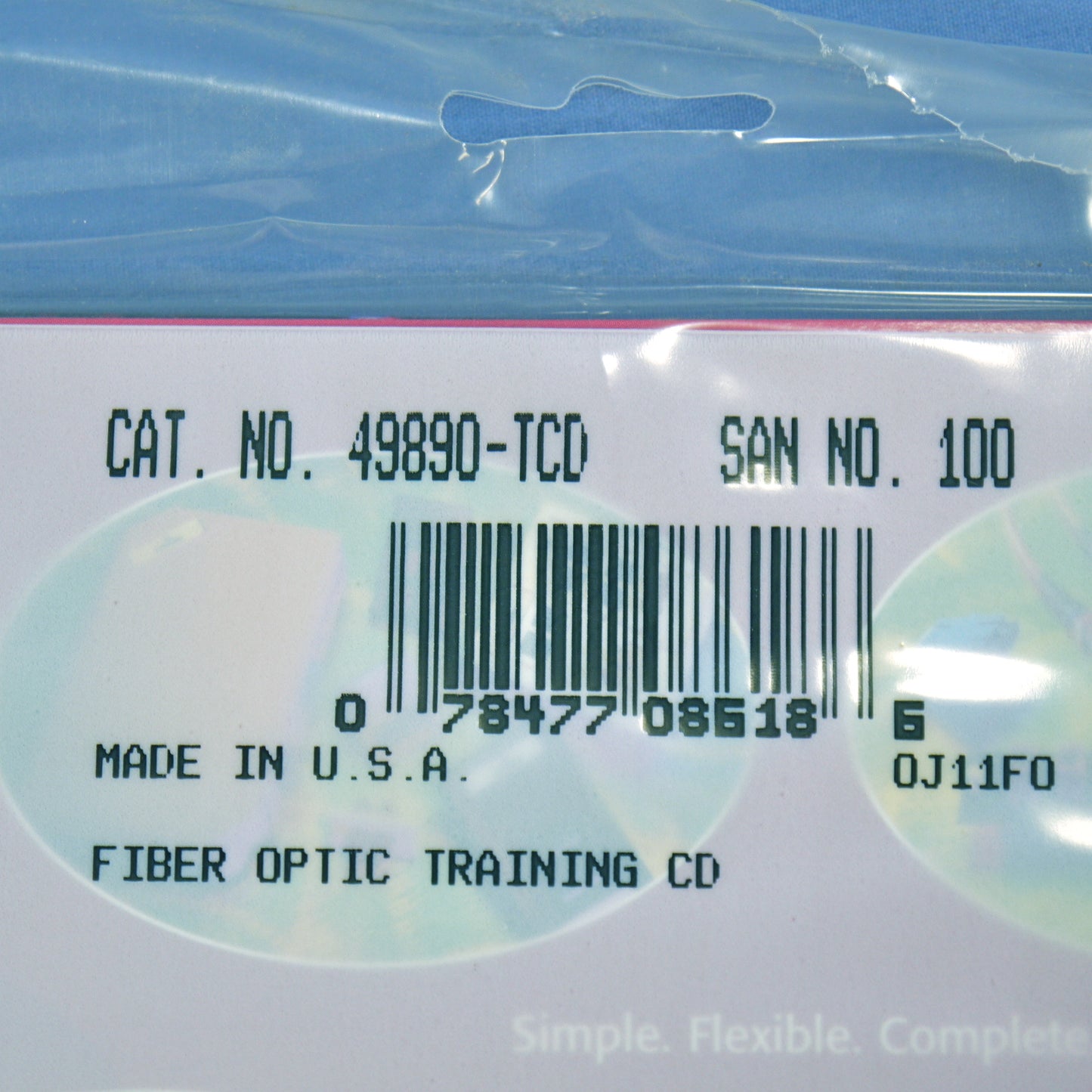 Leviton Training CD - for Installing Fiber Optic Connectors 49890-TCD
