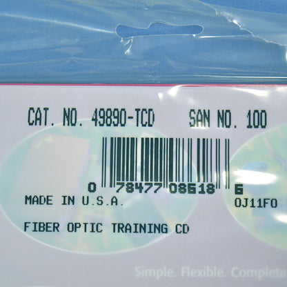 Leviton Training CD - for Installing Fiber Optic Connectors 49890-TCD