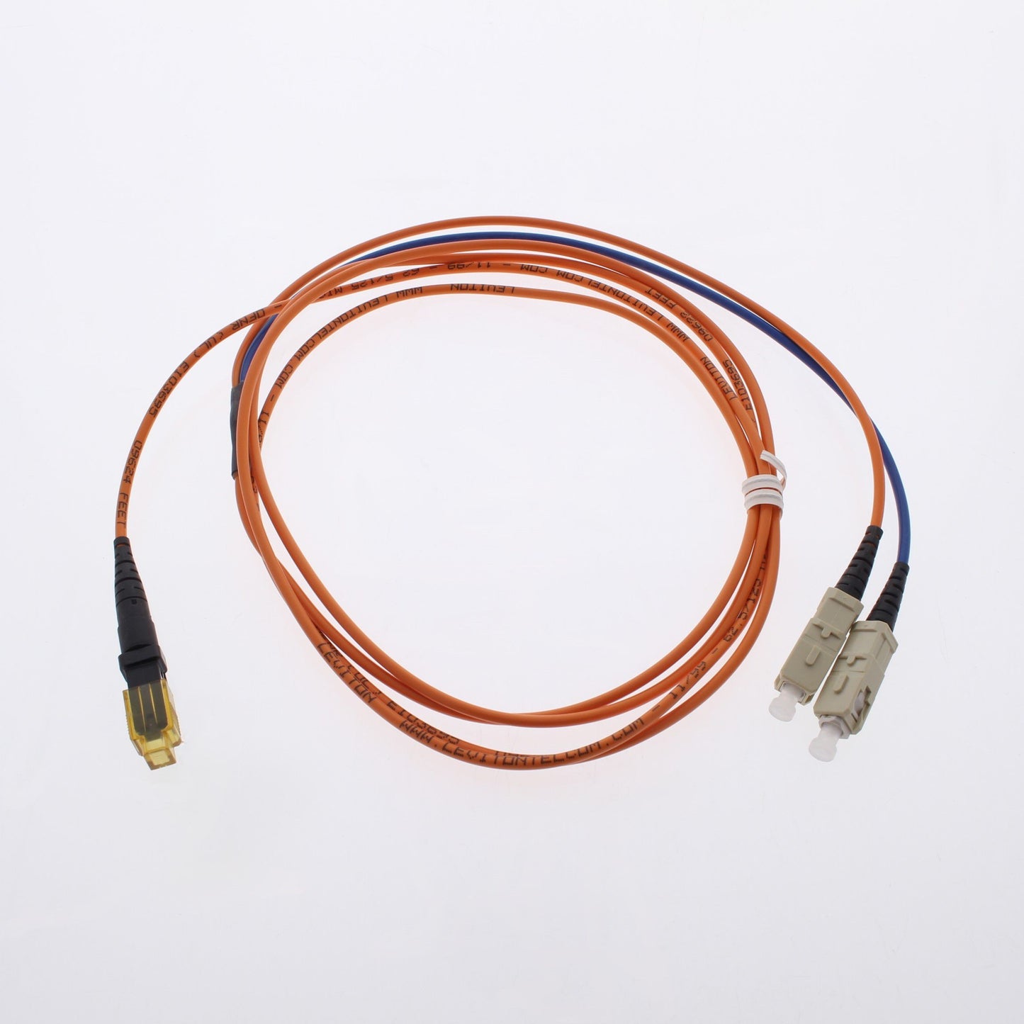 2M Fiber Optic Uplink Multi-Mode Duplex Patch Cable Cord MT-RJ DX-SC 498MC-M02