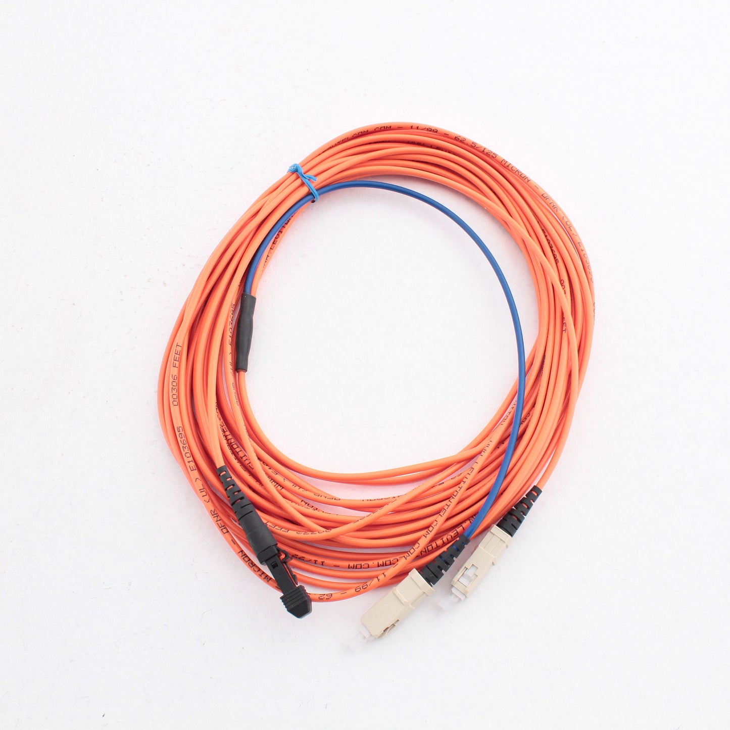 10M Fiber Optic Uplink Multi-Mode Duplex Patch Cable Cord MT-RJ DX-SC 498MC-M10
