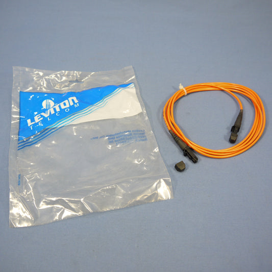 2M Fiber Optic Uplink Multi-Mode Duplex Patch Cable Cord MT-RJ MT-RJ 498MM-M02