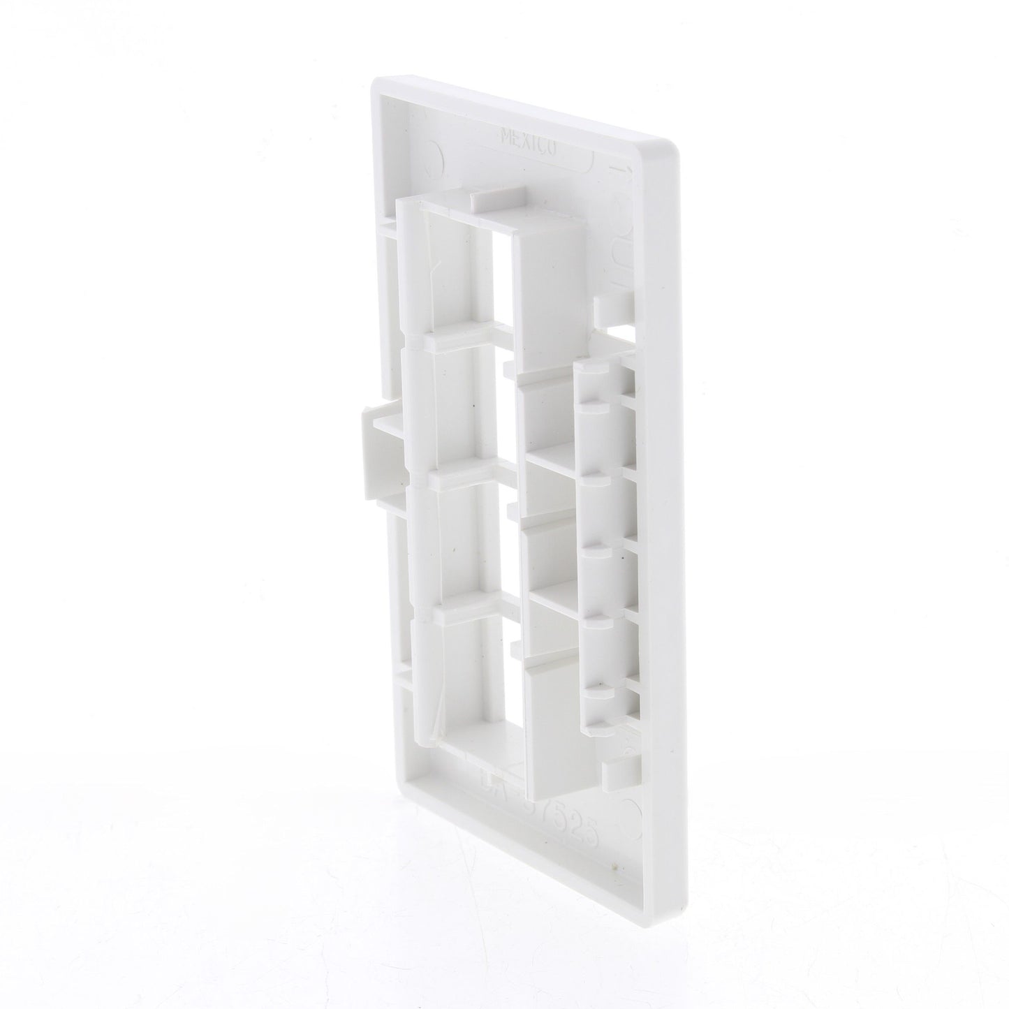Leviton 49910-HW4 White 4-Port Quickport Jack Cubicle Modular Furniture Cover