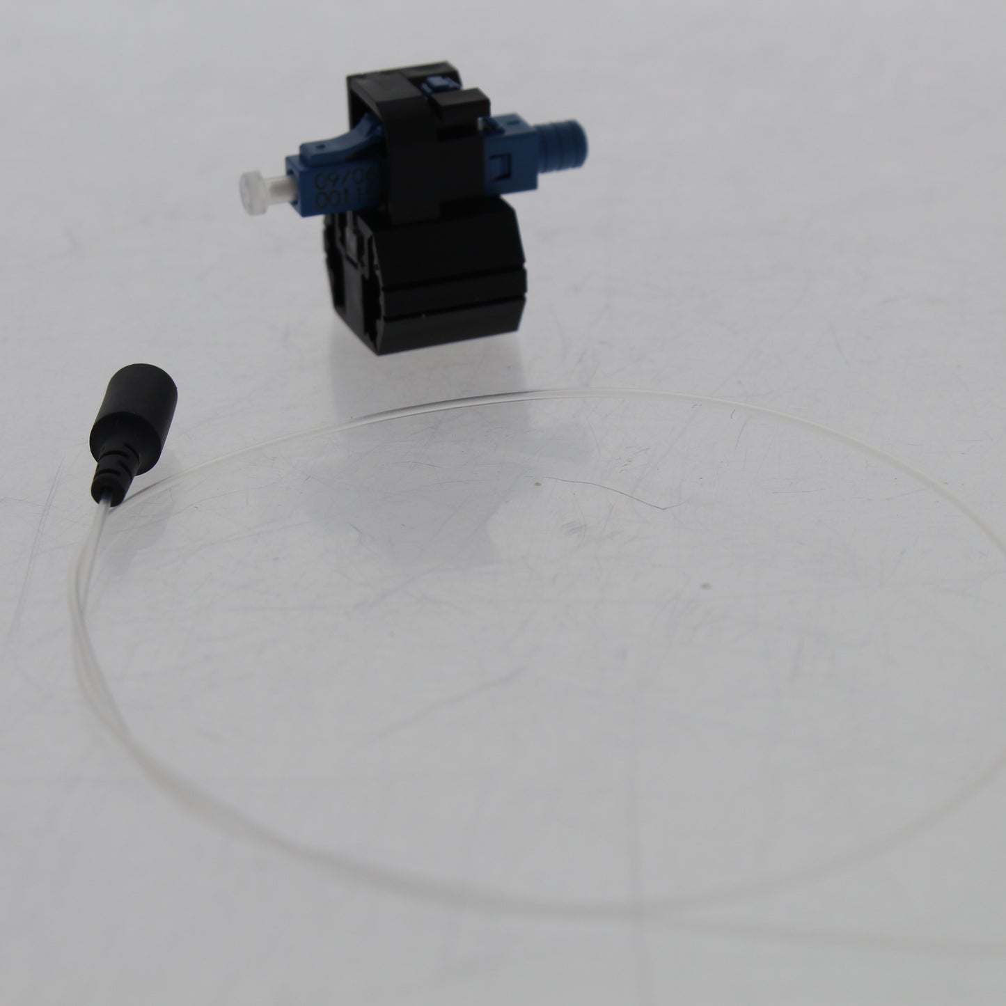Leviton 49991-SLC Black FastCam LC Pre-Polished LC SM Adapter Connection Jack