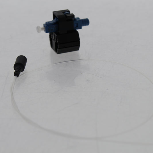 Leviton 49991-SLC Black FastCam LC Pre-Polished LC SM Adapter Connection Jack