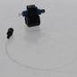 Leviton 49991-SLC Black FastCam LC Pre-Polished LC SM Adapter Connection Jack