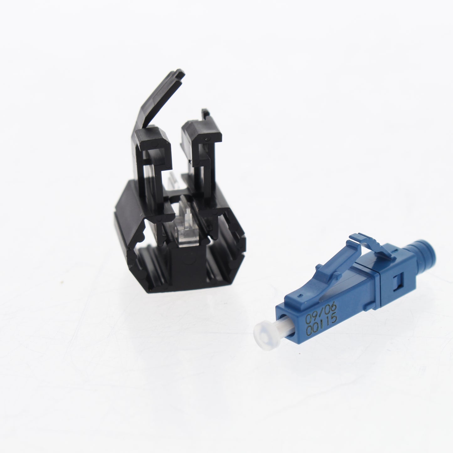 Leviton 49991-SLC Black FastCam LC Pre-Polished LC SM Adapter Connection Jack