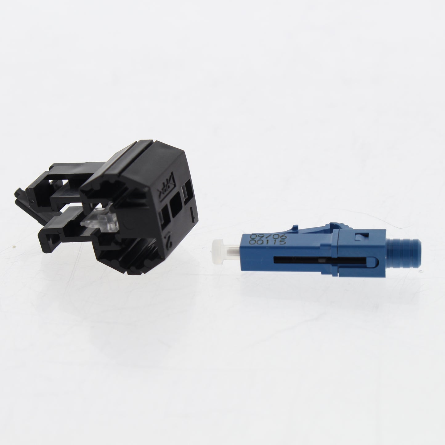 Leviton 49991-SLC Black FastCam LC Pre-Polished LC SM Adapter Connection Jack