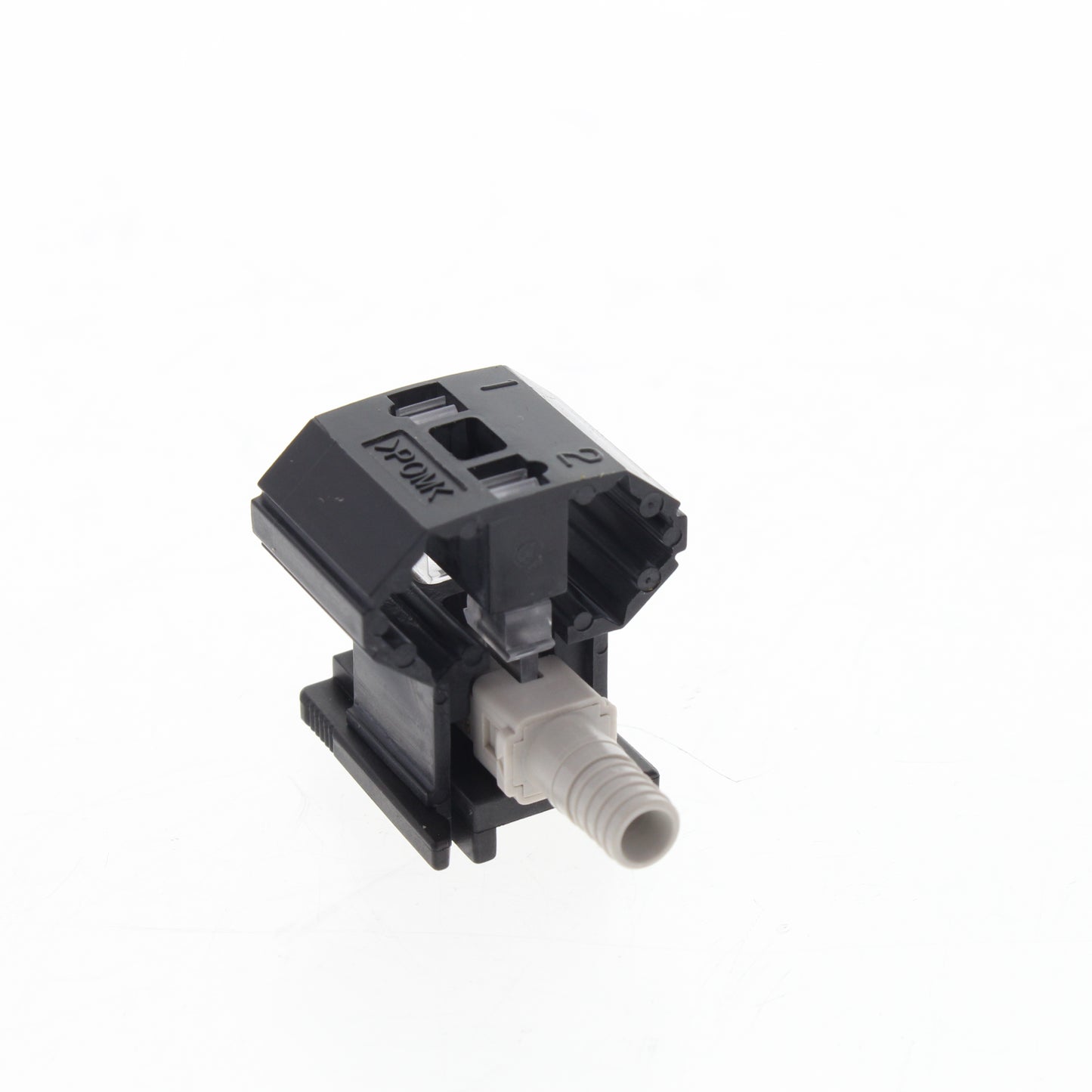 Leviton- Black Pre-Polished Fiber Cnnctr St. Single-Mode