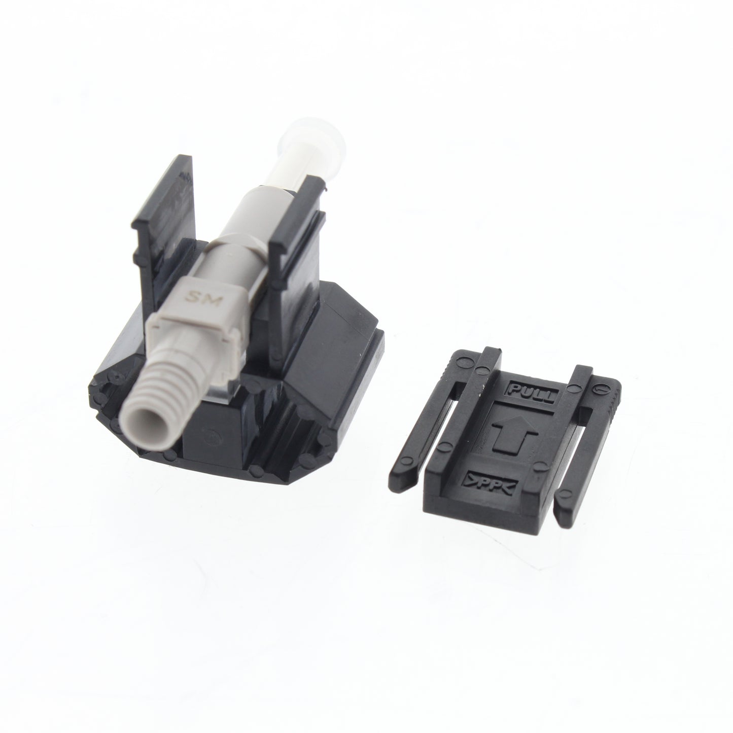 Leviton- Black Pre-Polished Fiber Cnnctr St. Single-Mode
