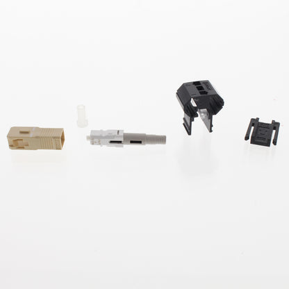 6 Leviton Uplink Pre-Polished Fiber Connector SC 62.5UM M-Mode