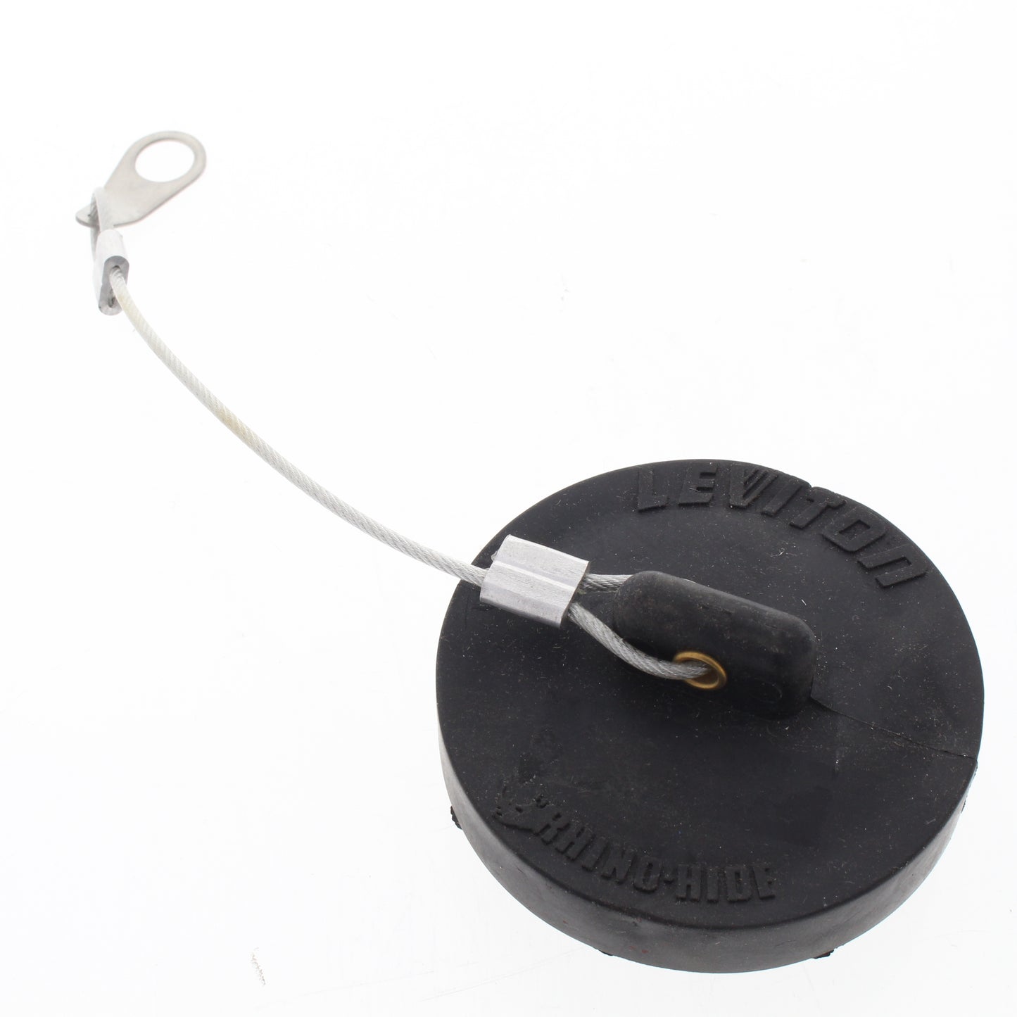 Leviton 49DSR Black Dust Cover for Male Female Receptacle Rhino-Hide 1-Pole CAM