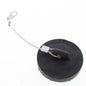 Leviton 49DSR Black Dust Cover for Male Female Receptacle Rhino-Hide 1-Pole CAM