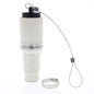Leviton White Rhino-Hide Female Plug 49 Series 444 MCM Single Pole 796A 49F44-W
