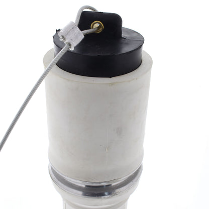 Leviton White Rhino-Hide Female Plug 49 Series 444 MCM Single Pole 796A 49F44-W