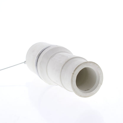 Leviton White Rhino-Hide Female Plug 49 Series 444 MCM Single Pole 796A 49F44-W