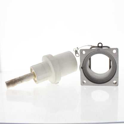 Leviton 49FR2-W White 49 Series Single Pole Female Receptacle Double Hole 1000V