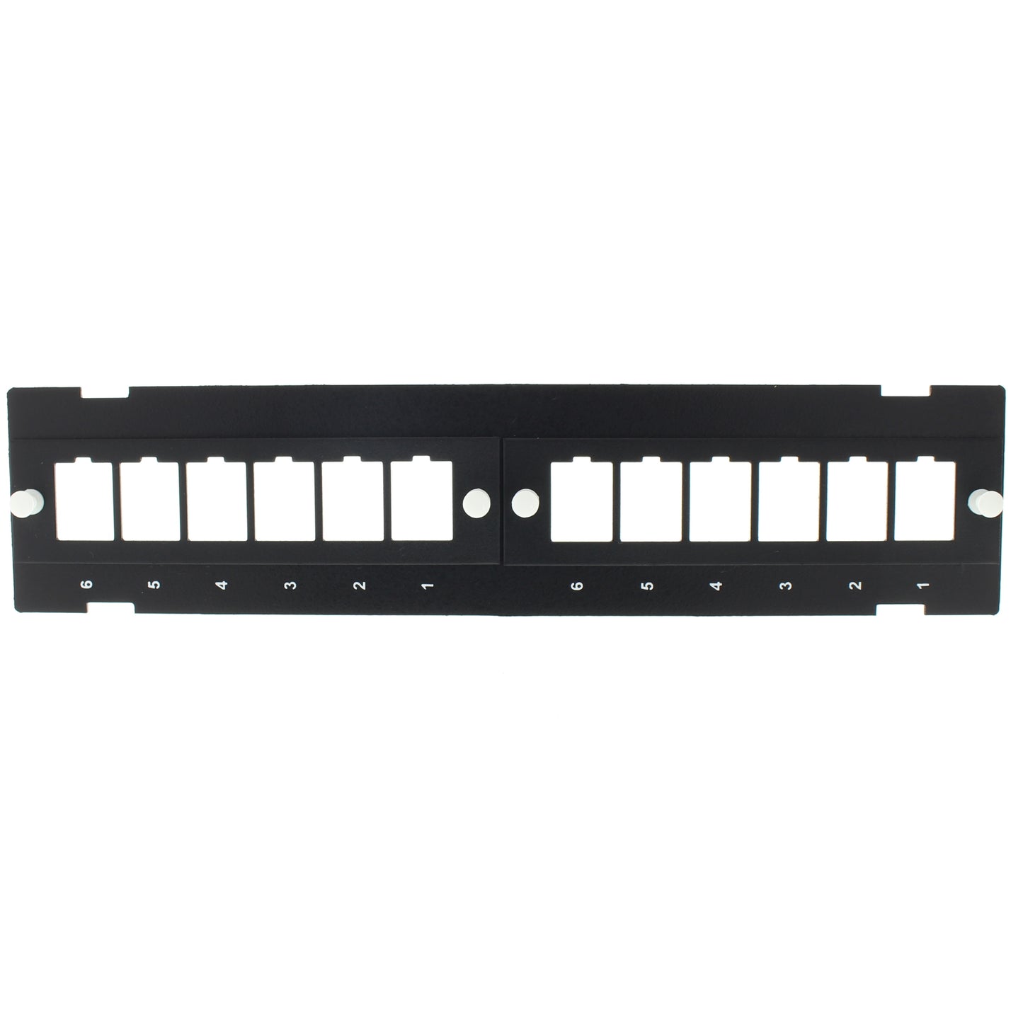 Leviton Quickport 12-Port Open Patch Block Face 49Q89-12J
