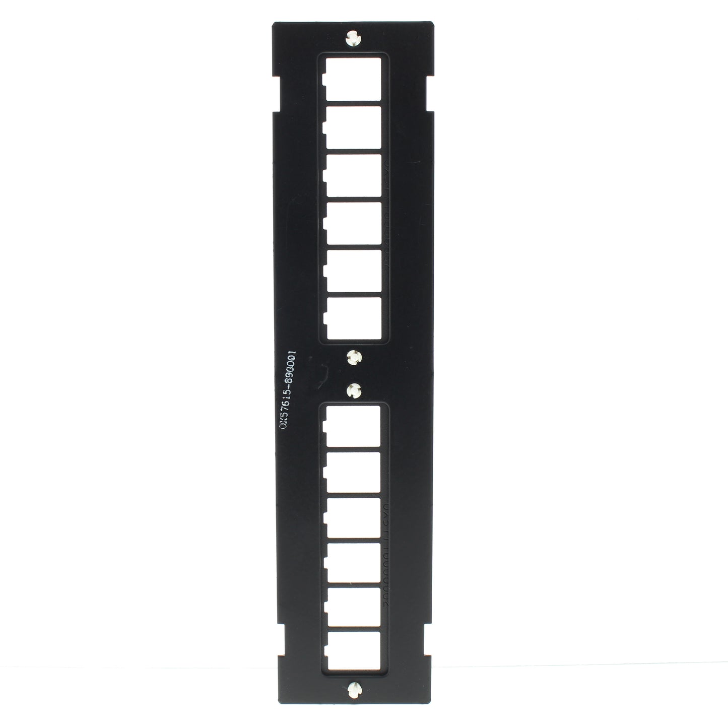 Leviton Quickport 12-Port Open Patch Block Face 49Q89-12J