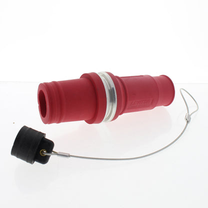 Leviton Red 49MSL-R 49 Series Single Pole High Amp Male Connector Sleeve