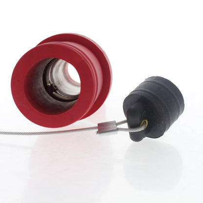 Leviton Red 49MSL-R 49 Series Single Pole High Amp Male Connector Sleeve