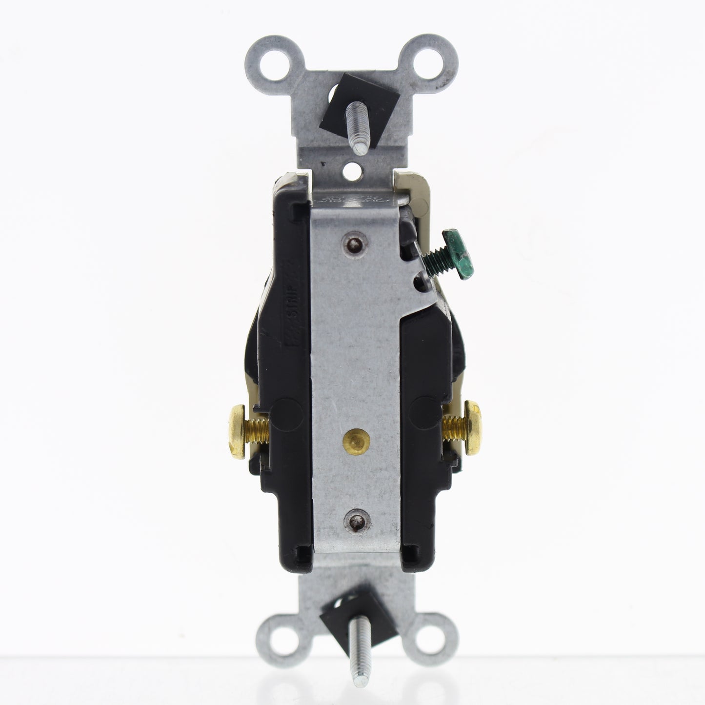 Leviton Ivory Scratched Single Outlet Receptacle Nema 6-15R 250V Bulk 5029-I