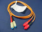 1M Fiber Optic Uplink Multi-Mode Duplex Patch Cable Cord MM ST SC 50 50DCT-M01