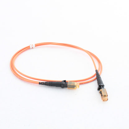 Leviton 50DMJ-M01 Orange 1-Meter Fiber Optic Multi-Mode Duplex Patch Cord MT-RJ