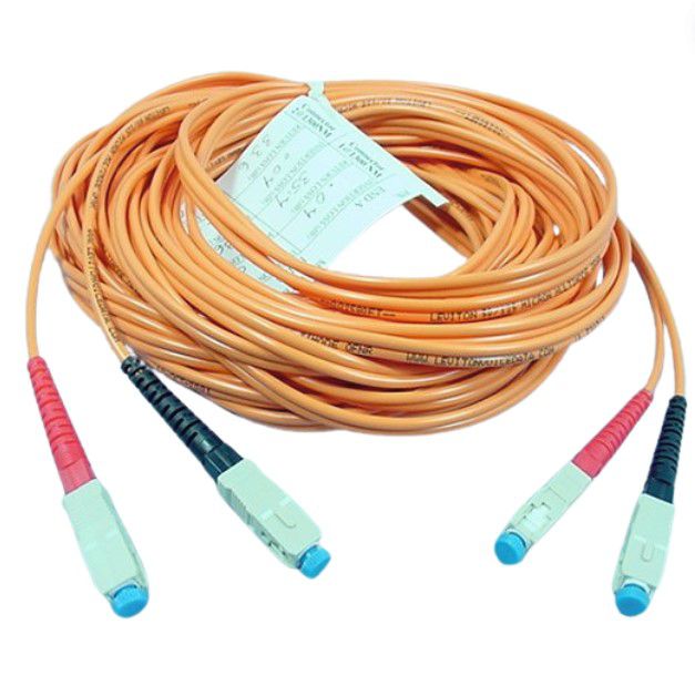10M Fiber Optic Uplink Multi-Mode Duplex Patch Cable Cord SC SC 50mic 50DSC-M10