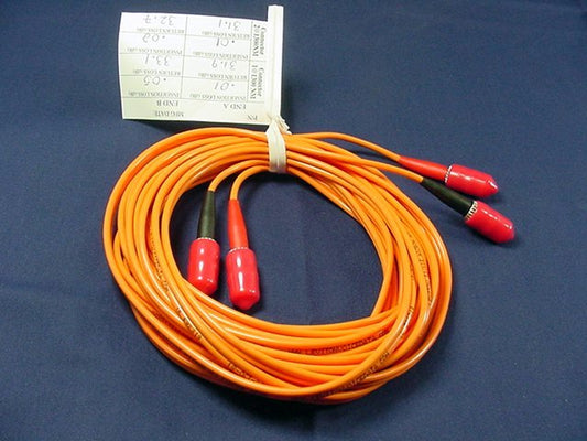 5M Fiber Optic Uplink Multi-Mode Duplex Patch Cable Cord ST ST 50mic 50DST-M05