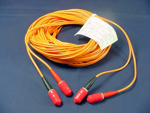 10M Fiber Optic Uplink Multi-Mode Duplex Patch Cable Cord ST ST 50mic 50DST-M10