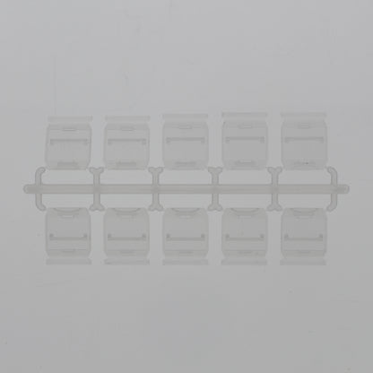 50pk Leviton 51084-ICN Clear Quickport Shutters w/ 95pcs Identification Labels