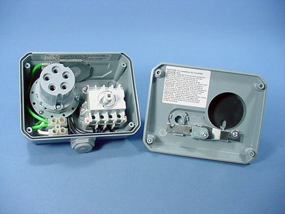 Leviton Pin Sleeve Non-Fused Mechanical Interlock Power Switch Panel 20A 520MI7W