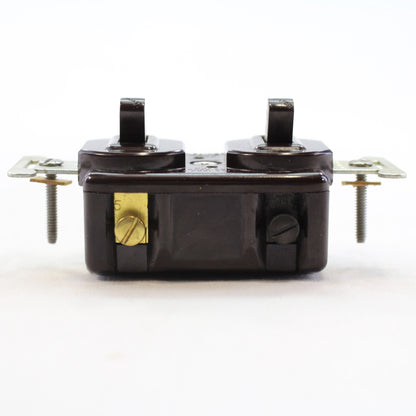 Leviton Brown 5216 Combination Single Pole 3-Way Toggle Switch 10A 125V 5A 250V