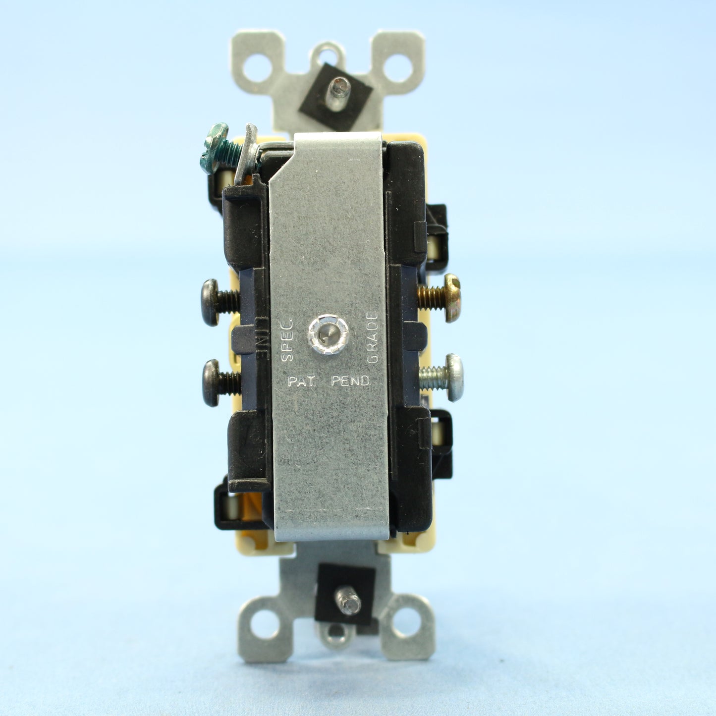 Leviton 5226-I Ivory Commercial Toggle Wall Switches w/ Slit Pilot Light 10-Pack