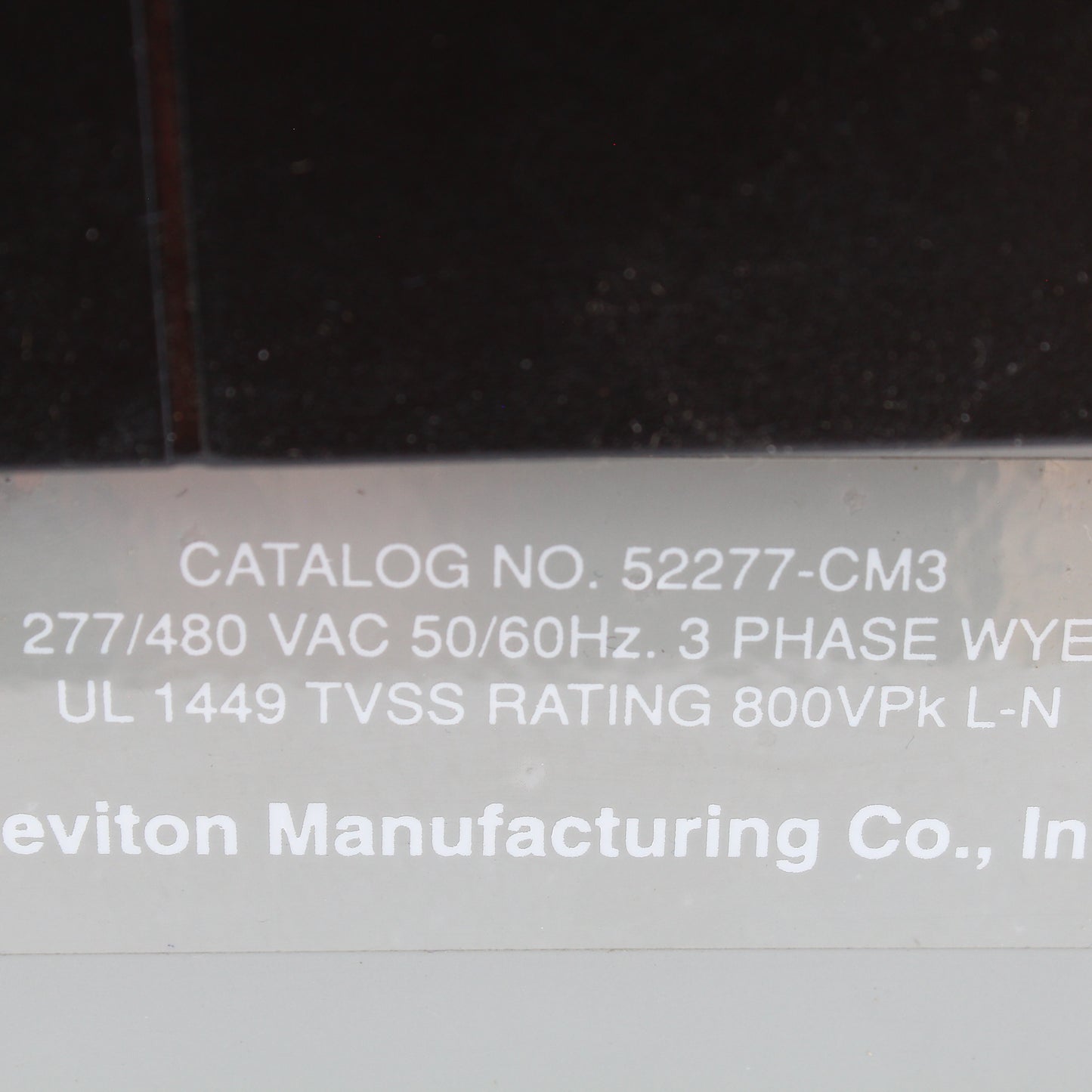 Leviton 52277-CM3 Type 12 Surge Panel 3-Phase 30A w/ Replaceable Surge Modules