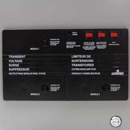 Leviton 52347-M3 3-Phase Surge Suppressor Protector Panel WYE 3?Y 347/600V