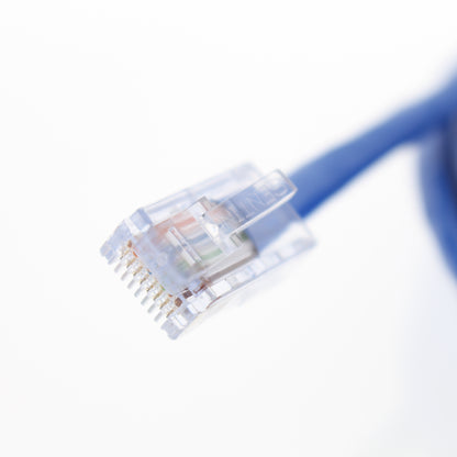Leviton 52455-15L Blue Cat5 15ft Ethernet Cable Data Center Patch Cord Network