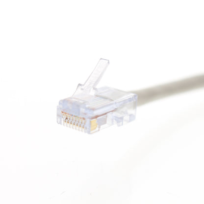 Leviton 52455-15S Gray 15 ft Cat 5 Ethernet LAN Patch Cord Network Cable Cat5