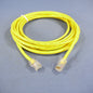Leviton 52455-15Y Yellow Cat5 15ft Ethernet Cable Data Center Patch Cord Network